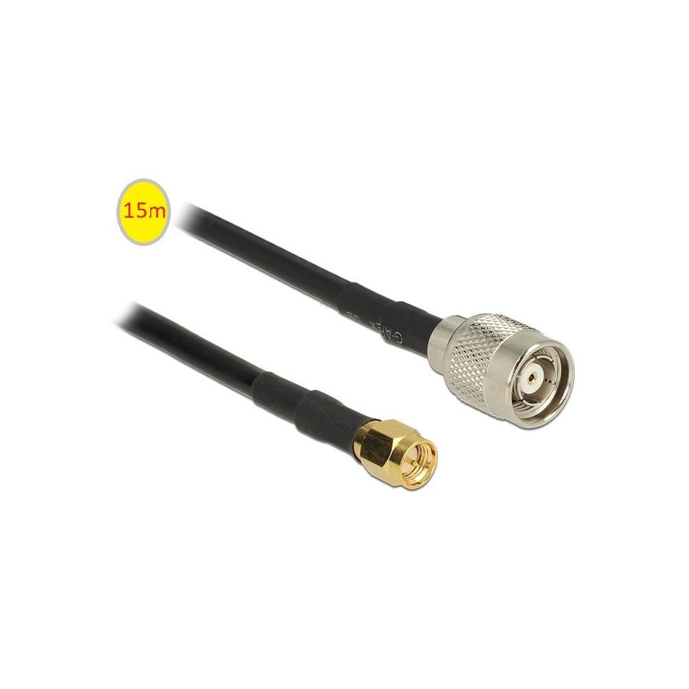 Low Loss RF Antenna Cable SMAM / RTNC (15m /49,21 feet)