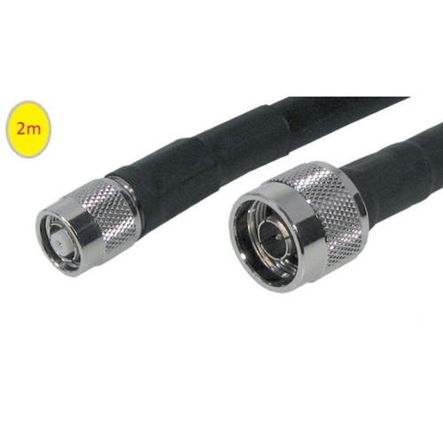 Cable RF de baja atenuación N-M / R-TNC (2m)